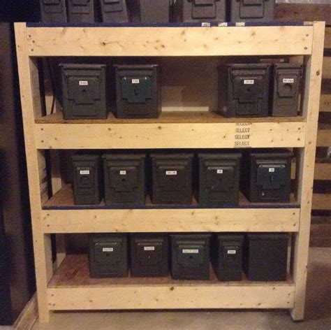 ammo storage rack plans